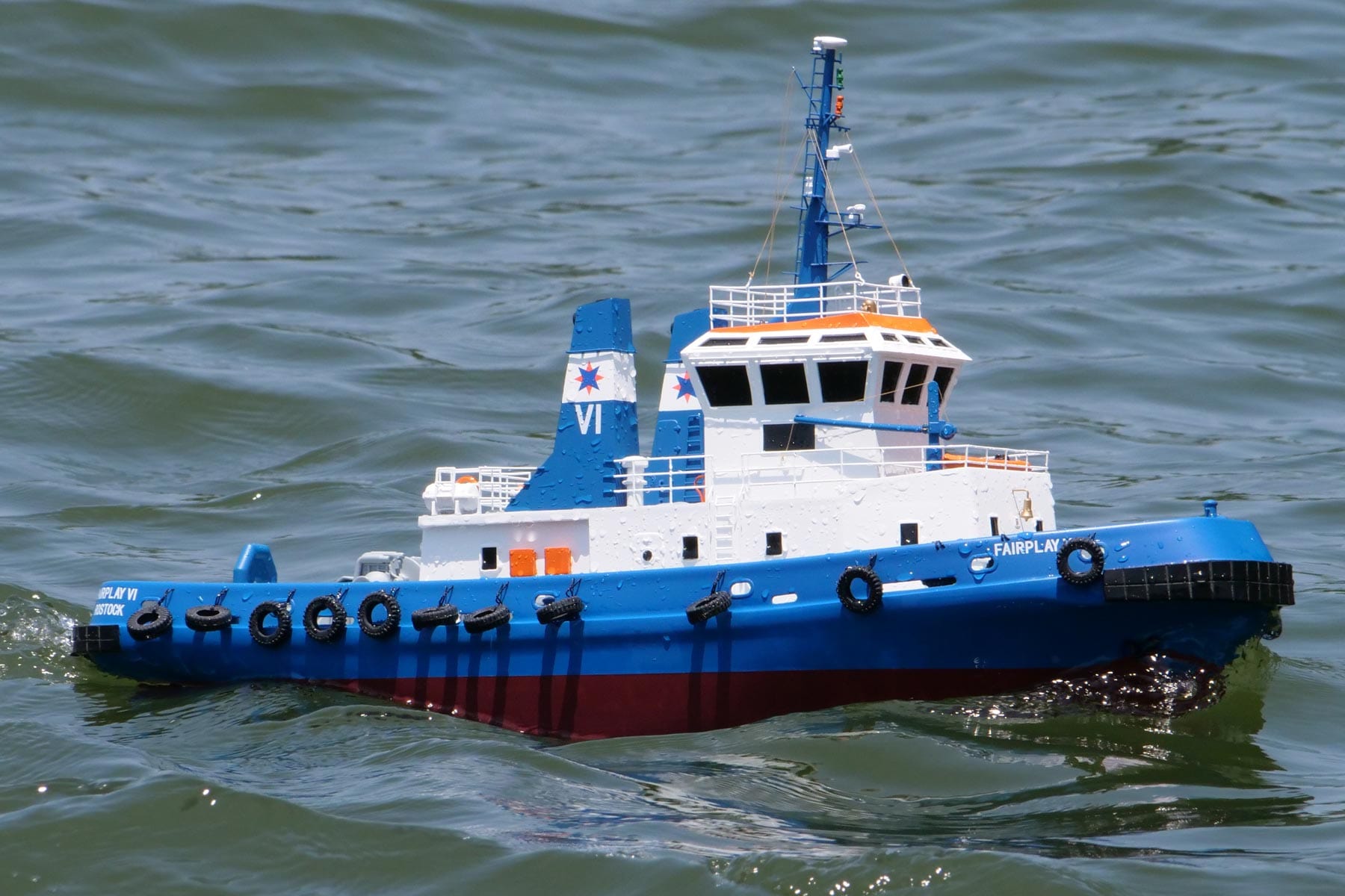 Bancroft Fairplay VI 1/50 Scale 650mm (25.5") Tugboat - RTR - (OPEN BOX)