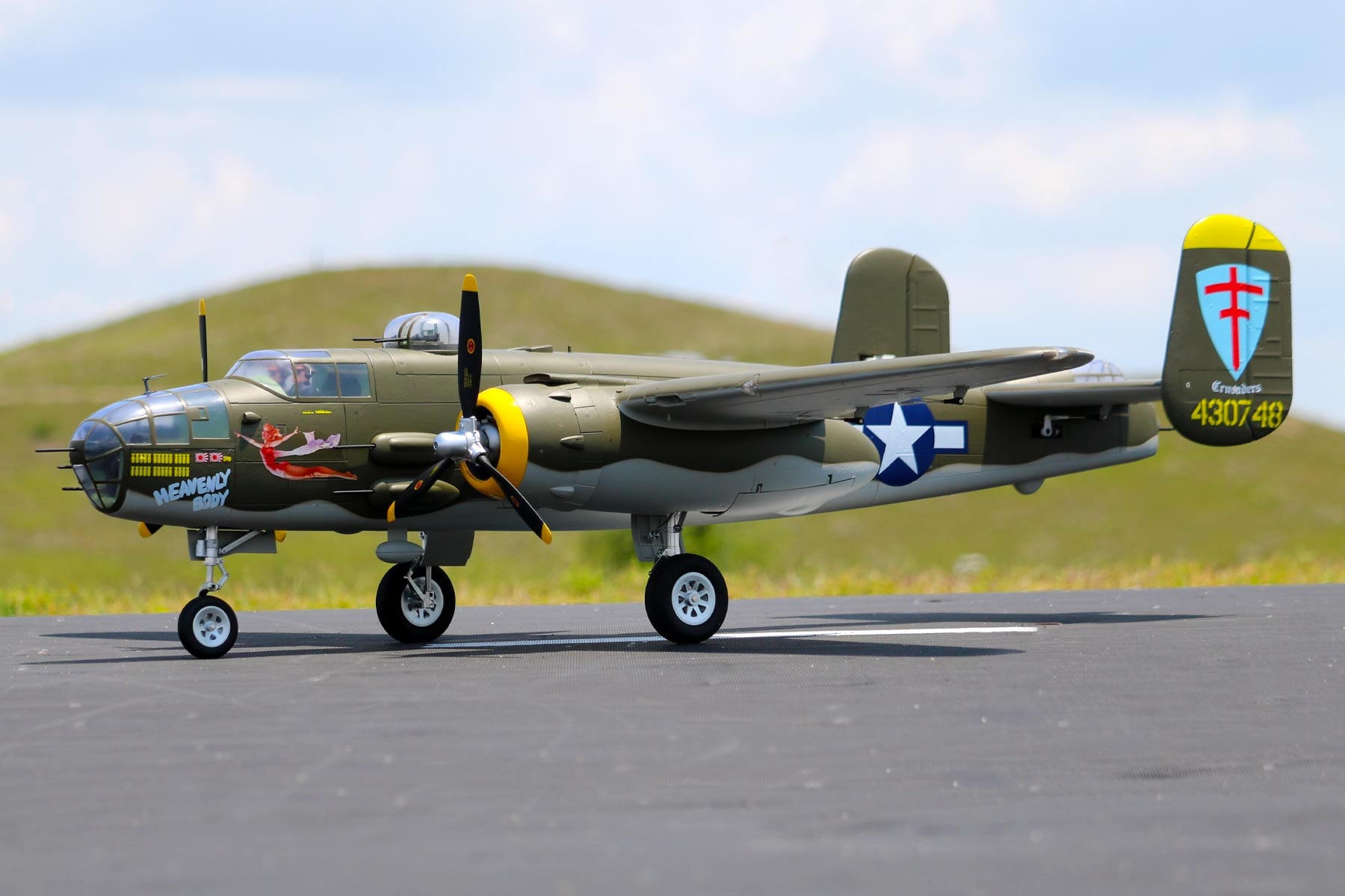 FlightLine B-25J Mitchell 1600mm (63") Wingspan - PNP