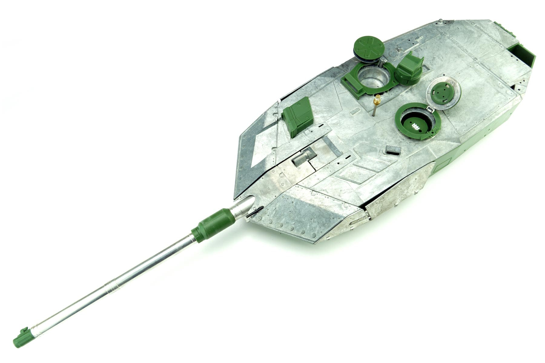 Torro 1/16 Scale German Leopard 2A6 360 Metal Turret with Accessory Parts